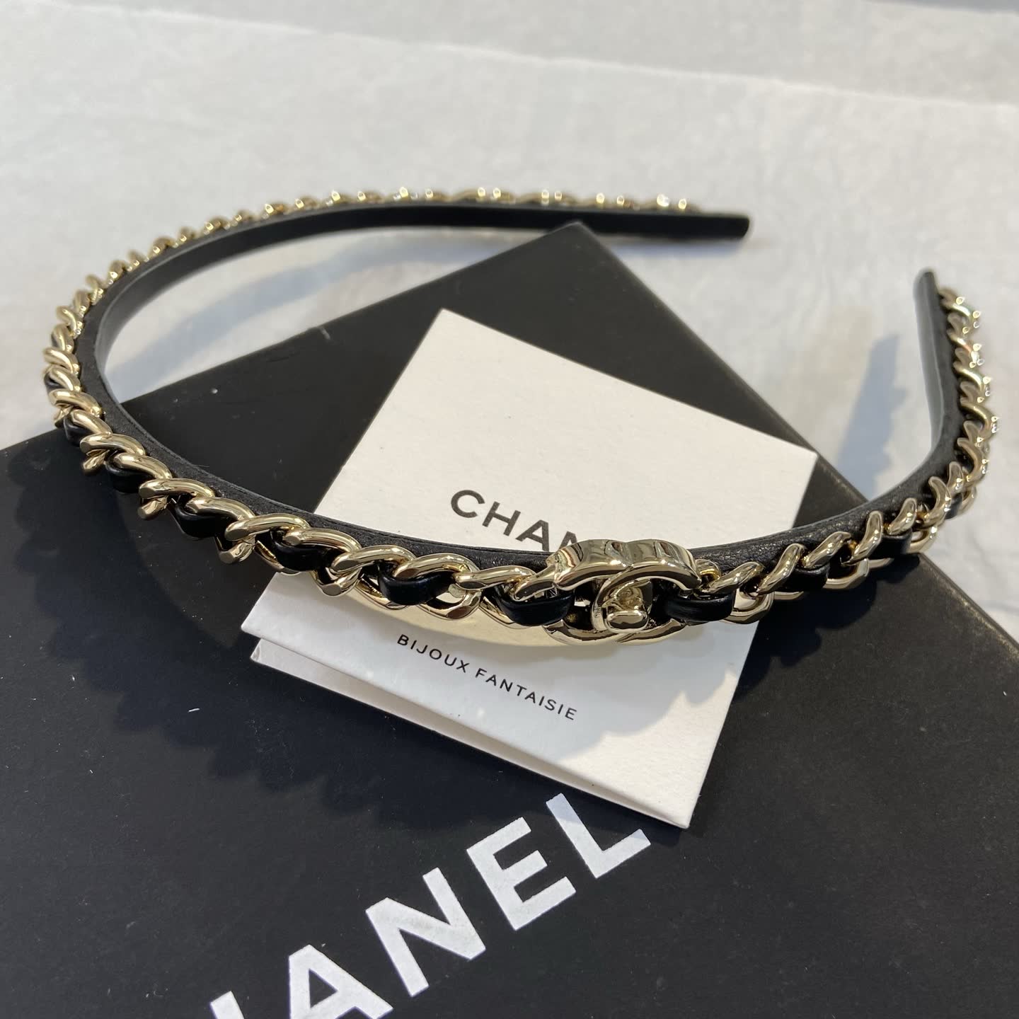 Chanel Chain Link Headband